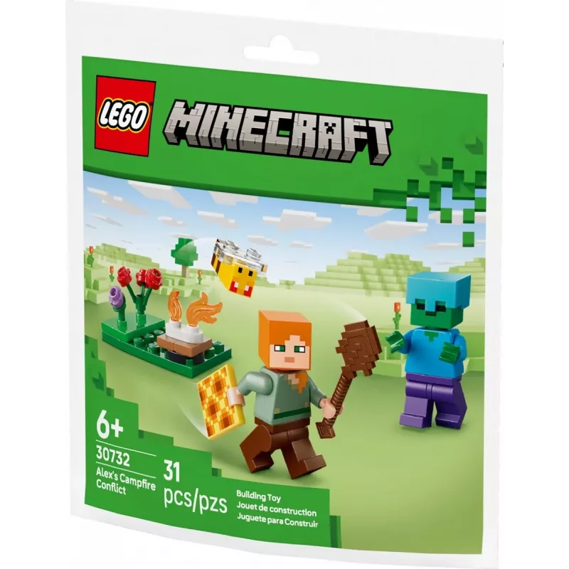 Bricks Minecraft 30732 Alex laužo konfliktas