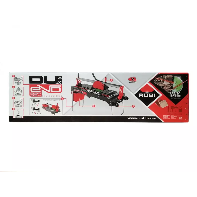 Stacionari pjovimo staklė RUBI DU-200 EVO 850