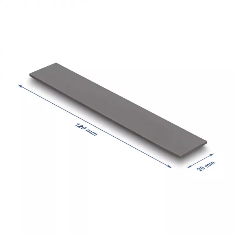 Termopadas DeLOCK 18476 3 W/m·K Pilkas 20x120x1,5 mm