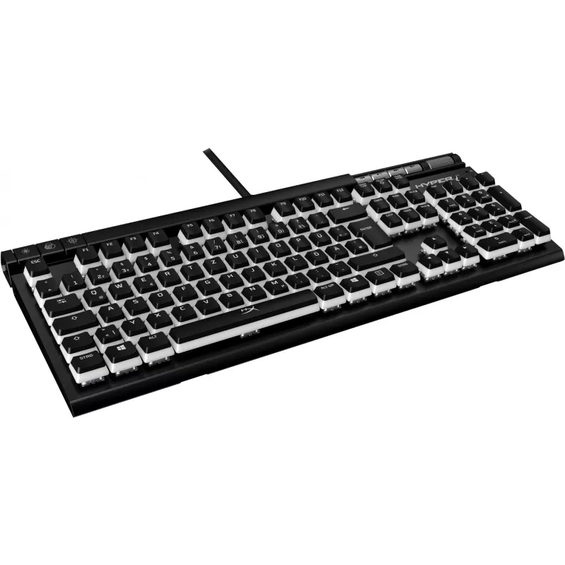 HyperX Pudding Keycaps - Visas klavišų rinkinys - ABS - Juoda (DE išdėstymas) - Klaviatūros klavišų dangteliai - ABS - Juoda