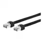 METZ CONNECT 13084F1000-E tinklo kabelis juodas 1 m Cat5e S/UTP (STP) (13084F1000-E)