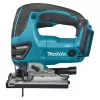 Pjūklelis Makita DJV180ZX belaidis tik korpusas — 3 pakopų švytuoklė, 0–2600 k./min., eiga 26 mm, pjovimo gylis medienoje 135 mm