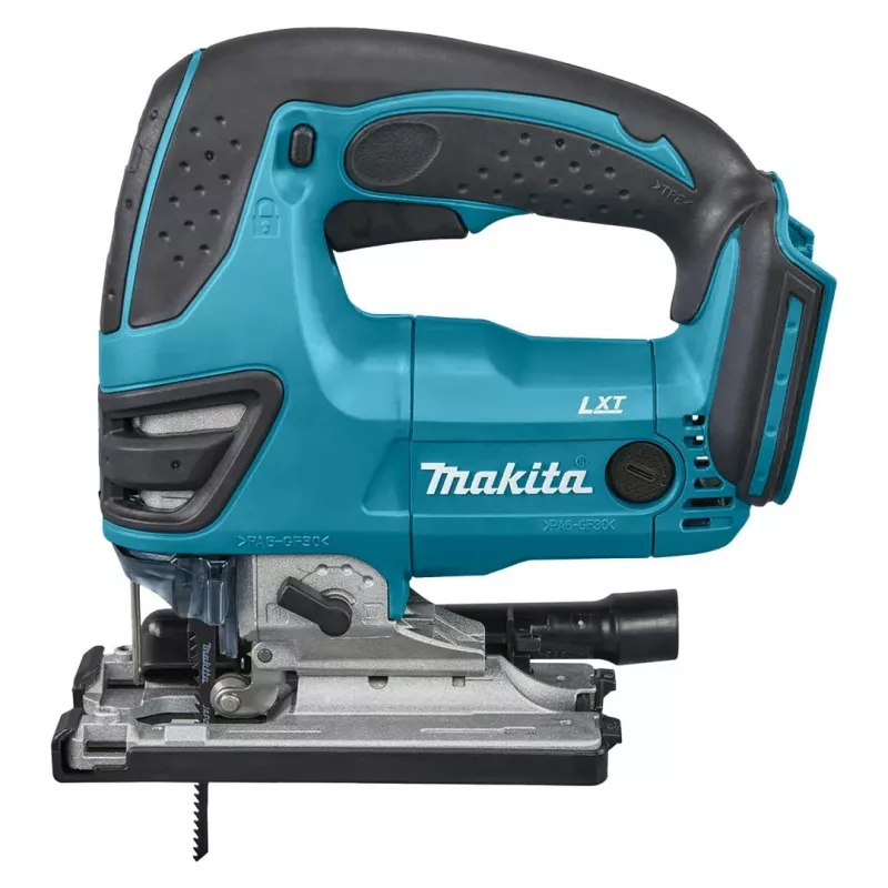 Pjūklelis Makita DJV180ZX belaidis tik korpusas — 3 pakopų švytuoklė, 0–2600 k./min., eiga 26 mm, pjovimo gylis medienoje 135 mm