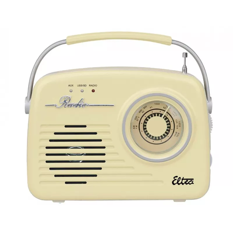 Radio Eltra Radio Luiza Retro SP-11 MP3 USB SD Vanilinis