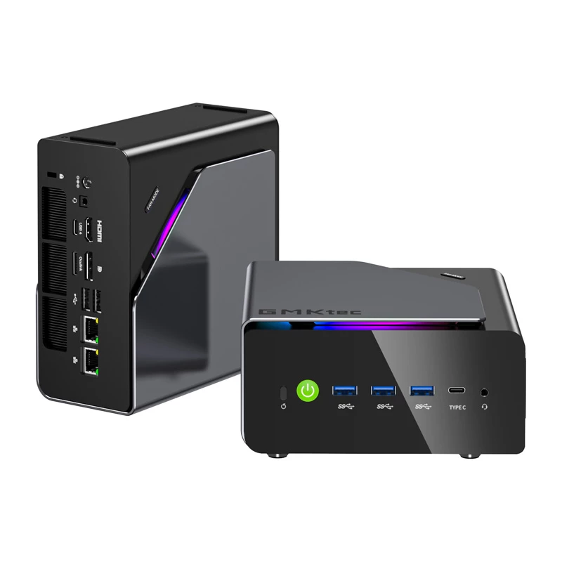 Mini kompiuteris GMKtec K15 su Intel Core Ultra 5 125U, 16 GB RAM, 1 TB SSD, Windows 11 Pro