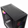 Gembird CCC-FC-900ARGB Gaming kompiuterio korpusas Fornax 900, ATX, juodas