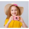Vaikiškas skaitmeninis fotoaparatas Xrec myFirst Camera 10 — rožinis, skirtas vaikams nuo 5 metų, 76 g