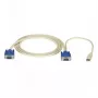 Juodabox Servswitch EC USB serverio kabelis - VGA, USB, 3M