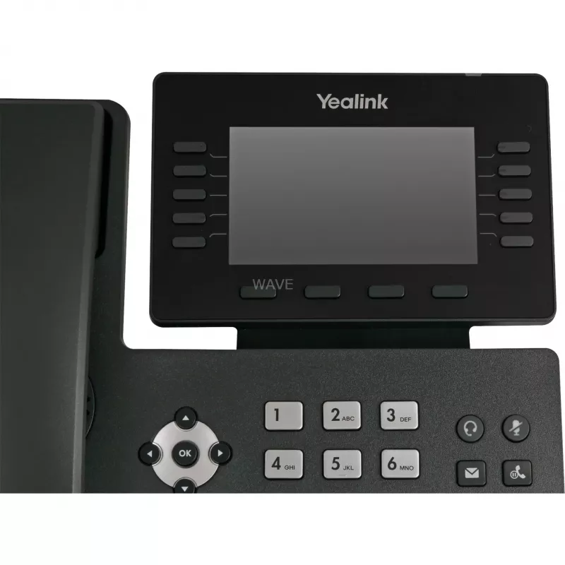 IP telefonas Yealink SIP-T54W juodas 10 linijų LCD Wi-Fi