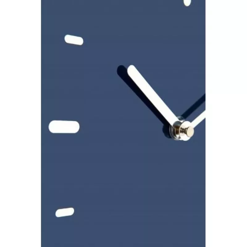 NeXtime klok 3072bl Thumbs up, 40.5x41.5 cm, sieninis, mėlynos/sidabrinės spalvos