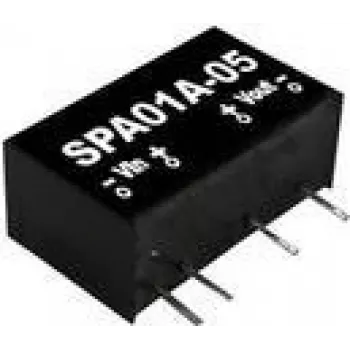 Maitinimo adapteris/keitiklis Mean Well SPA01A-05, išėjimas 5 V DC, 0,2 A, 1 W, RoHS