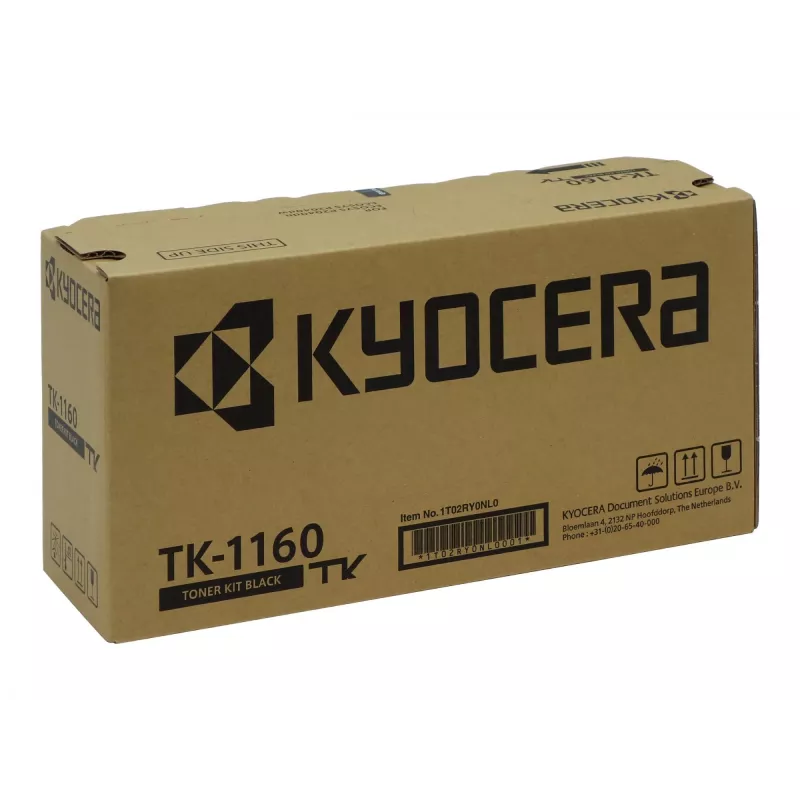 KYOCERA TK-1160 dažų kasetė 1 vnt. Originali juoda