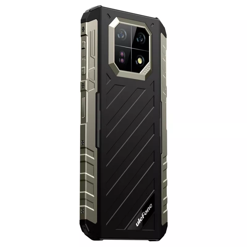 UleFone Armor 22 išmanusis telefonas — MediaTek Helio G96, 8 GB RAM, 256 GB atmintinė, juoda