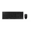CHERRY B.UNLIMITED 3.0 klaviatūra Pelė komplekte Biurui RF Wireless Vokiška Juoda