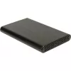 HDD dėklas Inter-Tech 88884122 Juodas 2.5 colio