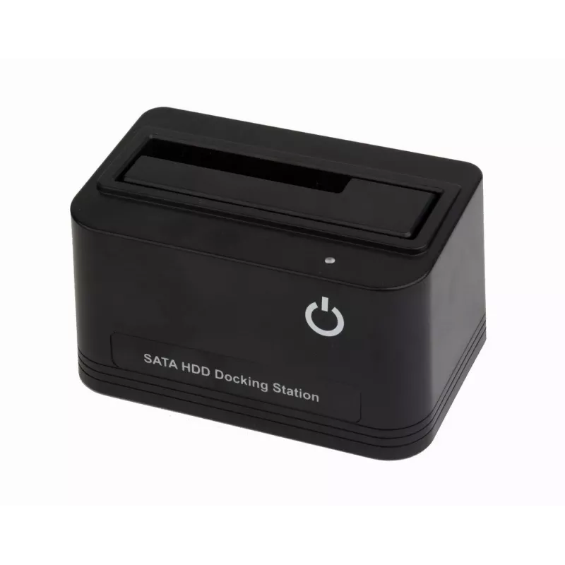 Gembird HD32-U2S-5 dokinė stotelė 2,5 ir 3,5 colio diskams USB 2.0 Type-A juoda