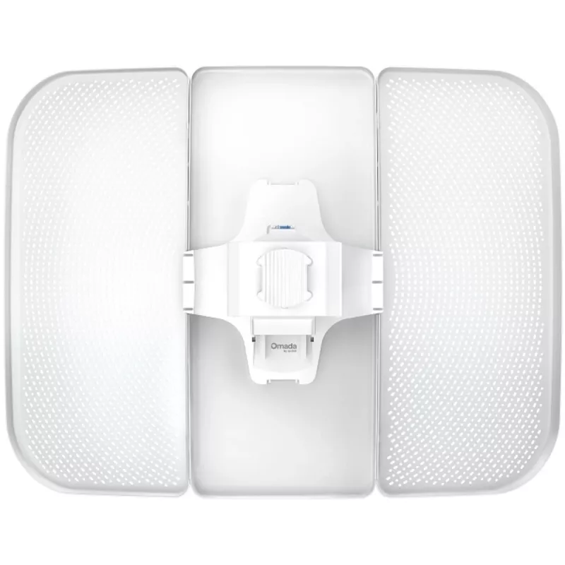 Tinklo tiltas TP-LINK Beam Bridge 5 UR KIT, 5 GHz vienos juostos, Wi‑Fi 5 (802.11ac), Gigabit Ethernet, išorinė antena, maks. atstumas 15000 m, balta