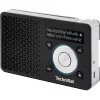 Nešiojamasis radijas TECHNISAT DIGITRADIO 1 A — DAB+/FM, OLED ekranas, USB-C, 3.5 mm ausinės, 1 W, juoda/sidabrinė