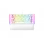 Mechaninė žaidimų klaviatūra Razer JuodaWidow V4 75% USB QWERTY US English balta