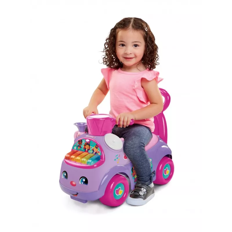 Važinėjimo žaislas Fisher Price Musical Parade violetinis