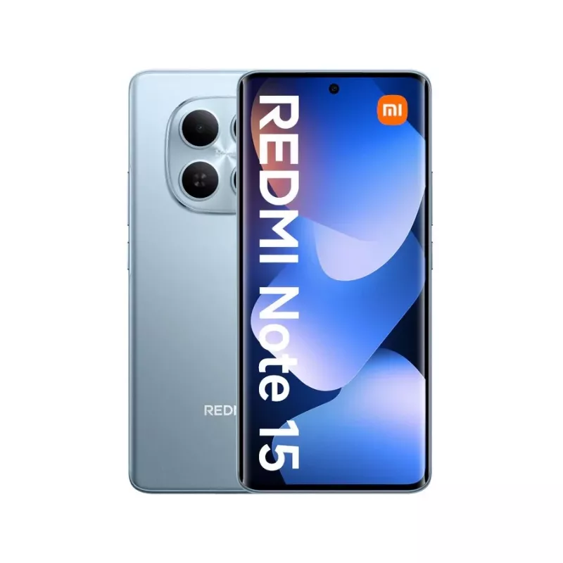 Xiaomi Redmi Note 15 Glacier Mėlyna - išmanusis telefonas 17,2 cm (6,77) 8 GB 256 GB 6000 mAh mėlynas