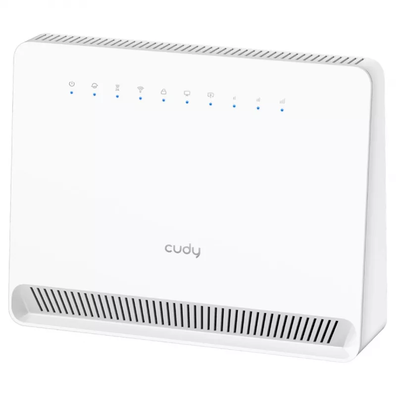 Cudy LT500E belaidis maršrutizatorius Fast Ethernet Dual-band (2,4 GHz / 5 GHz) 4G Baltas