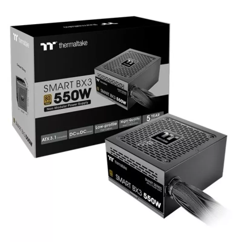 Maitinimo blokas Thermaltake Smart BX3 550W, 80 PLUS Bronze