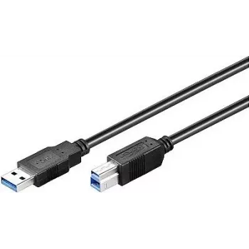 Wentronic 93655 USB laidas juodas