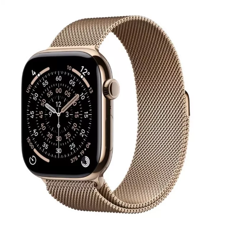 Išmanusis laikrodis Apple Watch Series 11 GPS + Cellular 42mm Gold Titanium Case