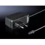 maitinimo adapteris Rittal SZ 4315.860 — vidaus, įėjimas 100–230 V, išėjimas 24 V, juodas, 1,8 m laidas