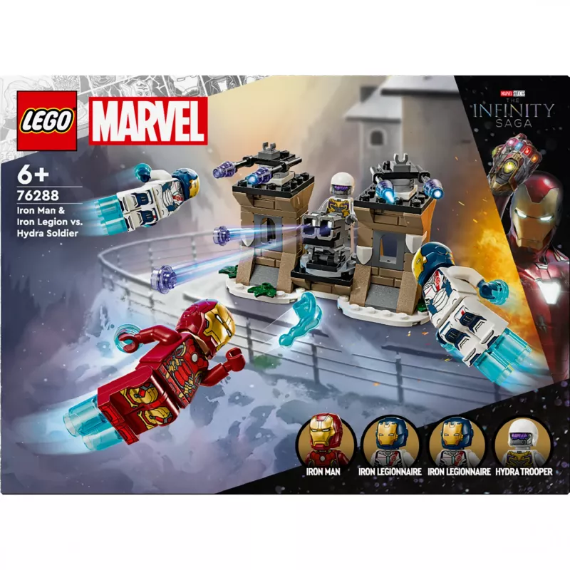 Konstruktorius LEGO rinkinys 76288 Marvel Super Heroes Iron Man Iron Legion HYDRA Soldier, minifigūrėlė, statomas modelis