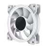 Gamemax | Korpuso ventiliatorius | DUAL RING INFINITY | Balta