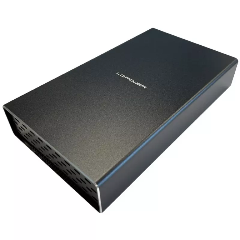 HDD/SSD korpusas LC-Power LC-DOCK-C-35-M2 3,5 colio USB Type-C 10 Gbit/s