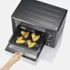 Elektrinė mini krosnelė SEVERIN TO 2078 — 20 l talpa, 1600 W, juoda, pastatoma