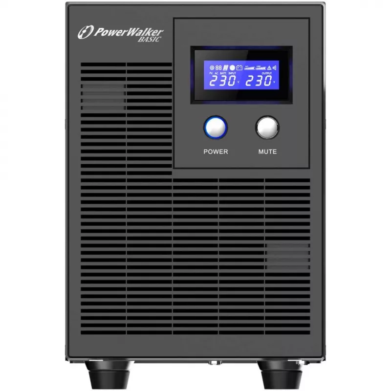 Nepertraukiamo maitinimo šaltinis PowerWalker Basic VI 3000 STL IEC 3 kVA 1800 W 6 kintamosios srovės lizdai
