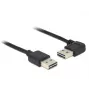 USB kabelis DeLOCK 85176 USB 2.0 0.5 m juodas