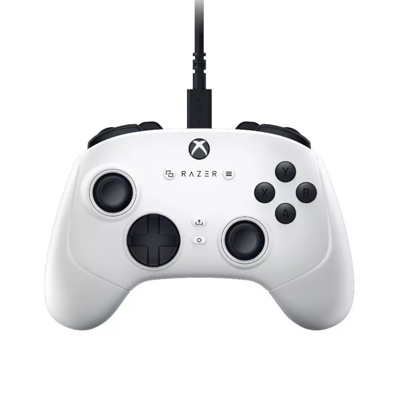 Žaidimų pultas Razer Wolverine V3 Tournament Edition baltas USB analoginis PC Xbox Series S X