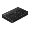 Qoltec 50310 Diskų prijungimo stotelė 2x SSD M.2 SATA NGFF USB Type C