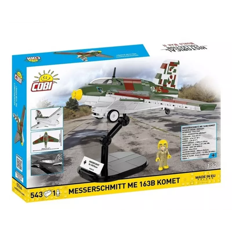 Blokai Messerschmitt Me 163B Comet 543 blokai