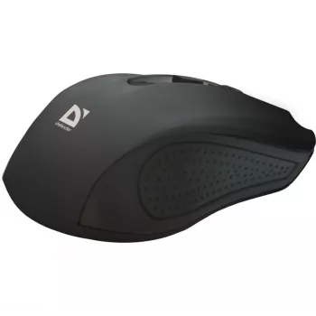Belaidė RF pelė DEFENDER Accura MM-935 — optinė 1600 DPI, abiem rankoms tinkama, 3 mygtukai, USB imtuvas, juoda