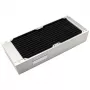 Radiatoriaus filtras Watercool 24121 — žalvaris/varis/nerūdijantis plienas, 278×120×48 mm