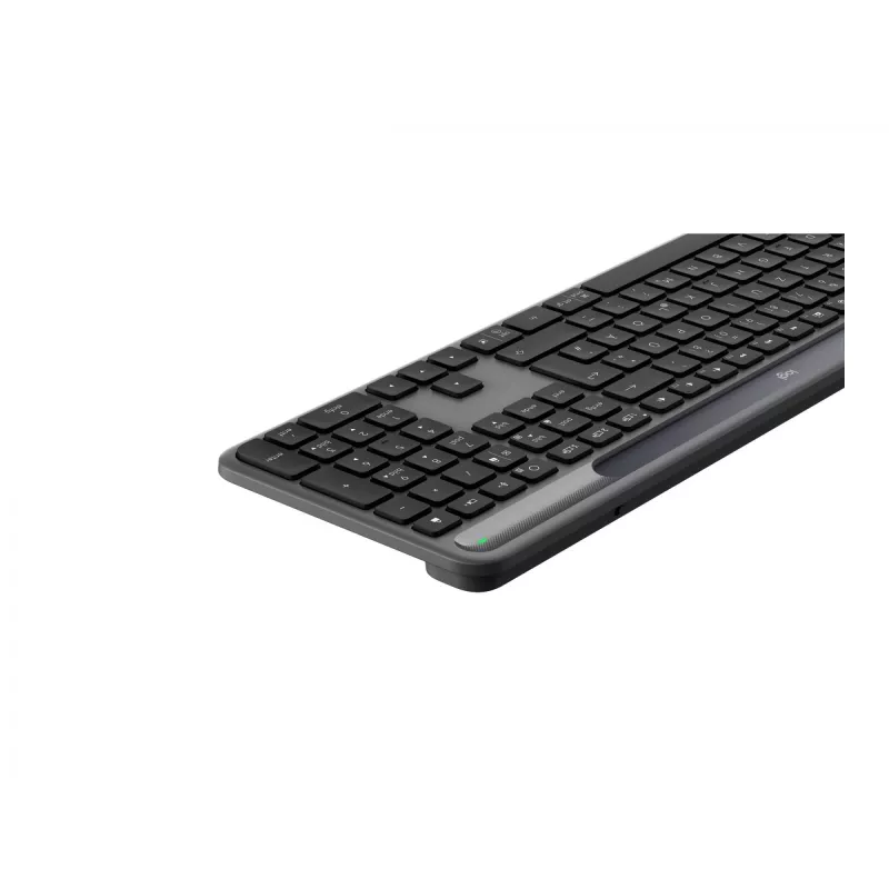 Logitech klaviatūra RF belaidė Bluetooth QWERTZ vokiečių grafito 920-013773