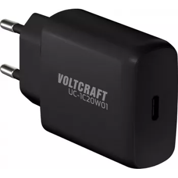Voltcraft UC-1C20W01 USB įkroviklis vidaus patalpų lizdui, maks. išėjimo srovė 3 A (VC-16809980)