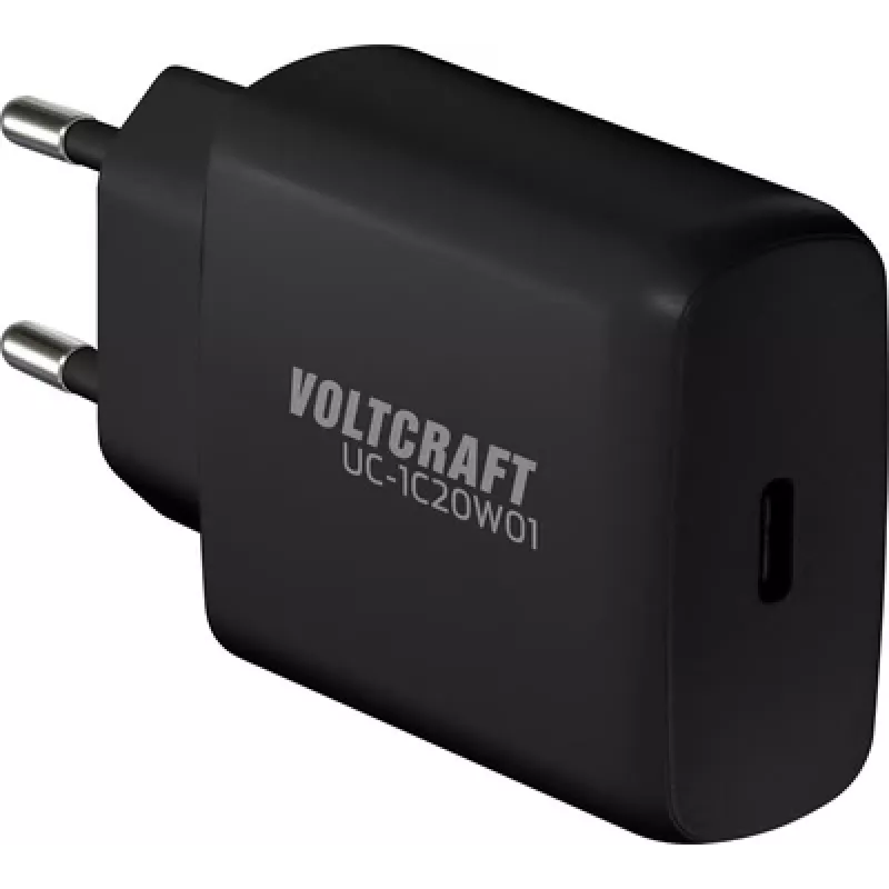 Voltcraft UC-1C20W01 USB įkroviklis vidaus patalpų lizdui, maks. išėjimo srovė 3 A (VC-16809980)