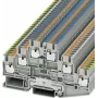 Phoenix Contact Push-In Three-Level Terminal Block PT PT 2,5-PE/L/N Pilka Turinys: 1 vnt. (3210538)