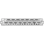 SCHROFF Connector H 15 F - Moteriška jungtis H15F (69001733)