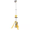 Laisvai pastatomas darbo žibintas DeWalt DCL079-XJ LED 3000 lm, nešiojamas, juodas/geltonas, maitinamas baterijomis, 11 val. veikimo trukmė