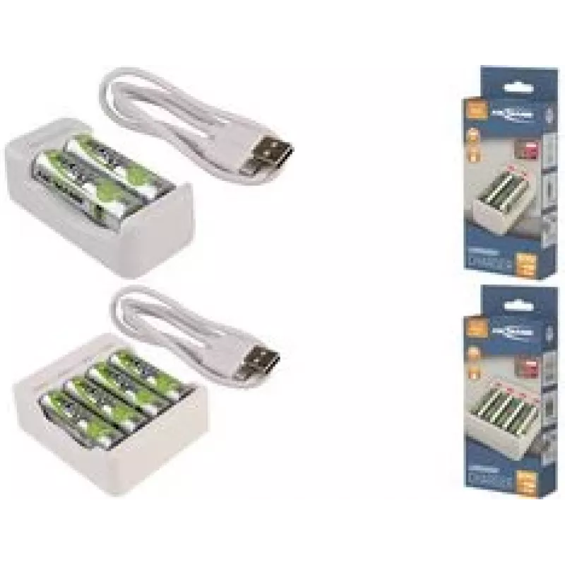 Baterijų įkroviklis Ansmann BASIC IV Universal USB