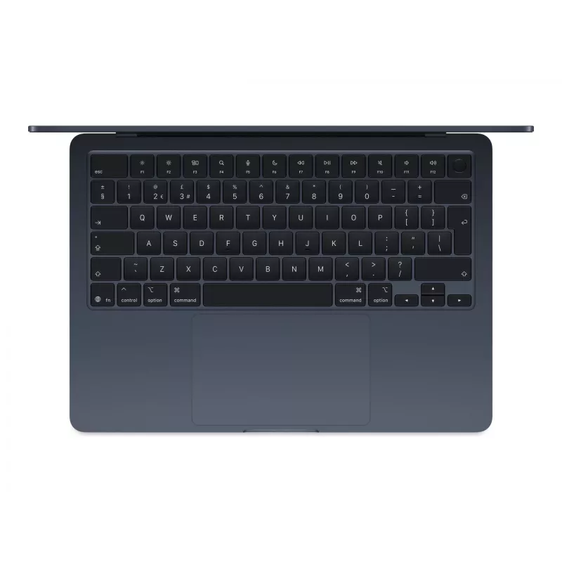 Apple MacBook Air 13 (2025), 24 GB, 512 GB, M4 (10 branduolių CPU / 10 branduolių GPU), Midnight, 35 W dviejų USB-C prievadų maitinimo adapteris, vokiška klaviatūra, MC6C4D/A