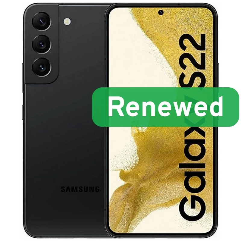 C klasė | Samsung Galaxy S22 | 256GB | 5G | Phantom Juoda | Android | Samsung Renewed
